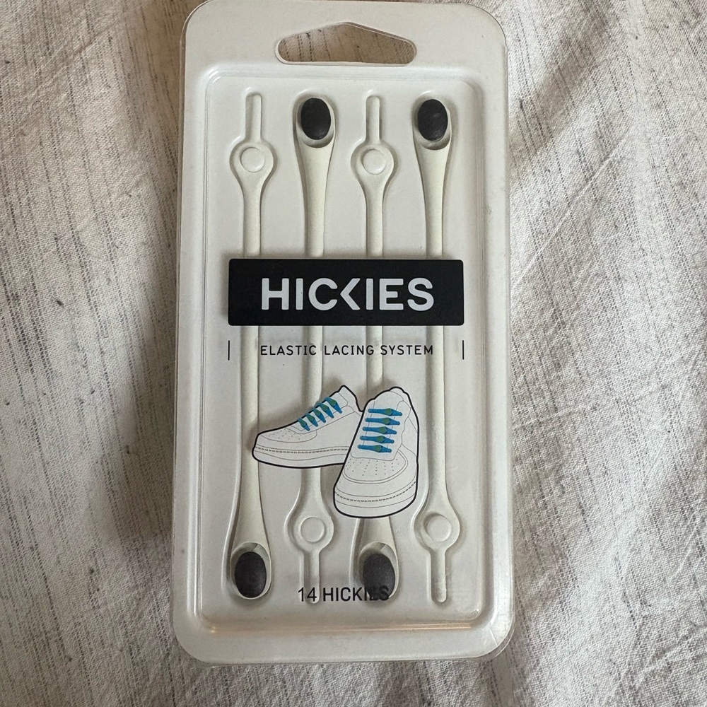 Elastic Lacing System - White and Black